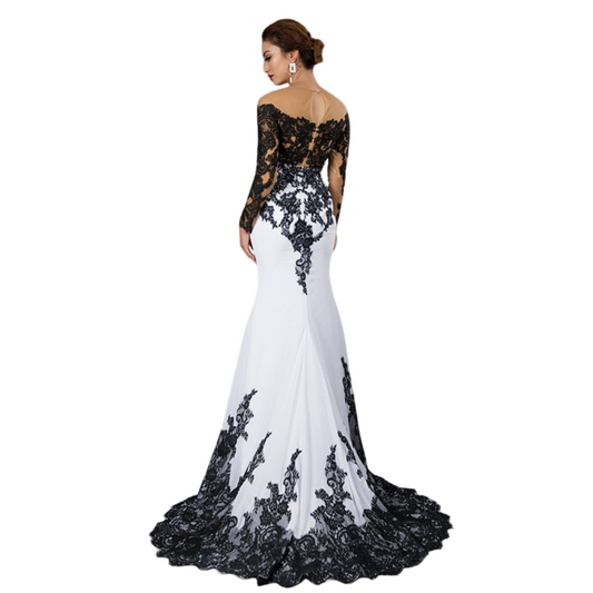 Lace Fishtail Dress